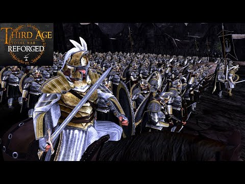 SAURONS LAST FAITHFUL DEFEND BHUR SAGATH (Siege Battle) - Third Age: Total War (Reforged)