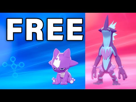 Get a FREE TOXEL | Toxtricity Evolve ► Pokemon Sword & Shield