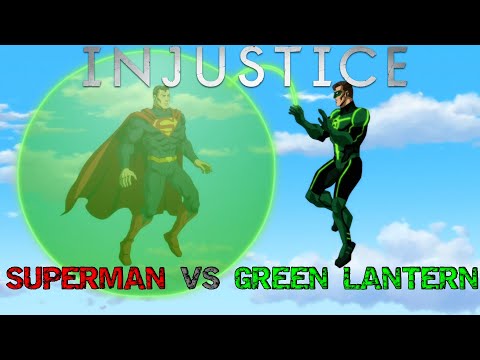 Superman vs Green Lantern | Injustice - 2021