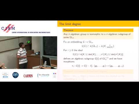 Michael Wibmer: Etale difference algebraic groups