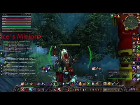 Blood Elf meets a Void Elf for the first time (WoW RP)