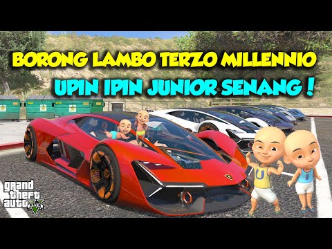 SULTAN UPIN IPIN BUYS THE WORLD'S MOST ADVANCED LAMBORGHINI TERZO MILLENNIO - GTA V MOD UPIN & IP...