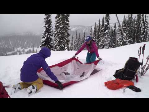 Setup: MSR Access™ Winter Tents