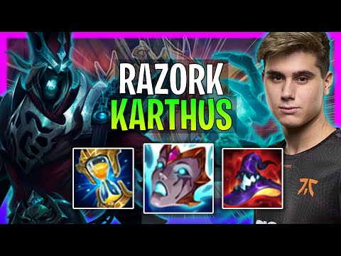 RAZORK DESTRUYE CON KARTHUS! - FNC Razork Juega Karthus Jungla vs Evelynn! | Season 2023