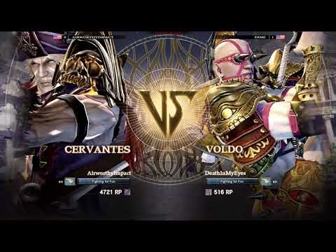 SCVI PSN Netplay Tournament #1 Winners: AirworthyImpact (Cervantes) vs DIME (Voldo)