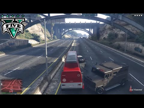 GTA 5 - BEST CAR + POLICE CHASE (BUS)