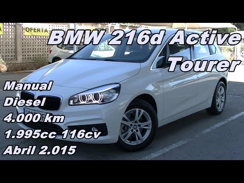 BMW 216d Active Tourer vehiculo de ocasion coche usado en Alcala de Henares Madrid 1805 JFF