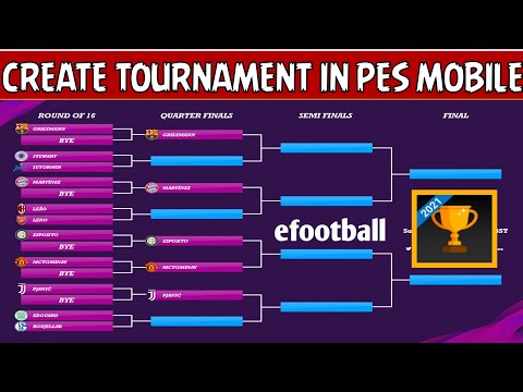 How to create pes mobile tournament | create tournament easily for every game