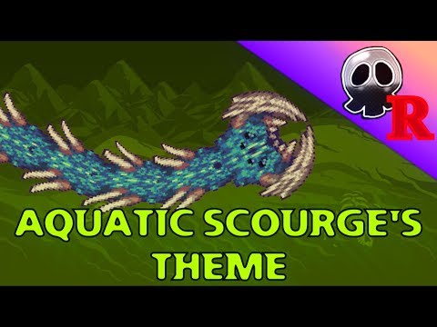 Terraria Calamity Mod Music - "Outcast of The Sulphurous Seas" - Theme of Aquatic Scourge