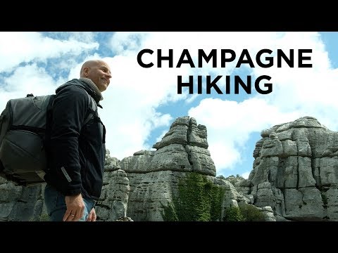 Champagne Hiking Trailer
