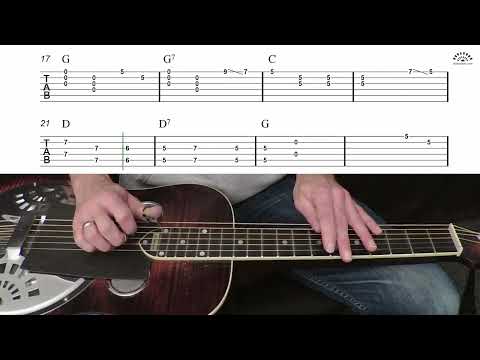 Dobro Lessons with Joe Wilson - Silver Bells (GBDGBD tuning)