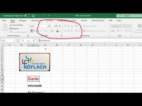 Excel Kapitel 1: Grundlagen