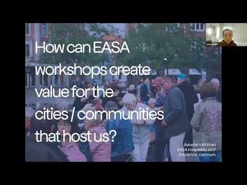 Lucia Medina (EASA Commons) - Tutor Call: Early Call for Ideas. Workshop Framework and Timeline