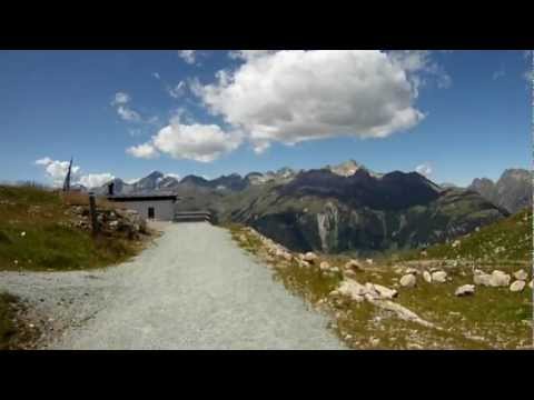 Ascending Muottas Muragl, Switzerland