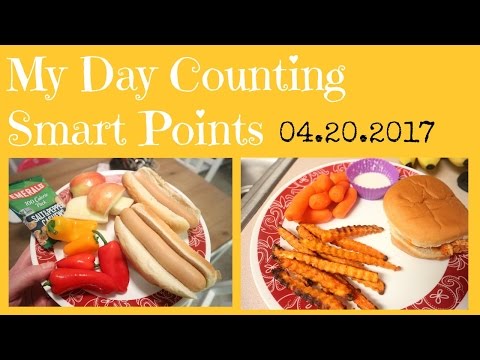 What I ate today counting Smart Points on Weight Watchers! (04.20.2017)