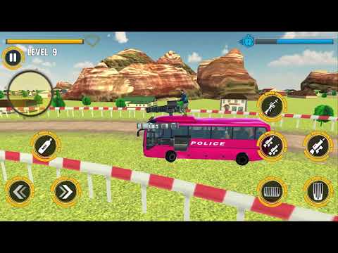 Police Bus Shooting - Police Plane Prison Transport #2 (Machine Dreams Inc) | Android Gameplay HD