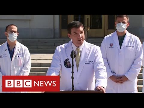 特朗普的醫生確認氧氣水準 "下滑"，但稱他正在改善 - BBC新聞網 (Trump’s doctors confirm “dips” in oxygen levels but say he is improving - BBC News)