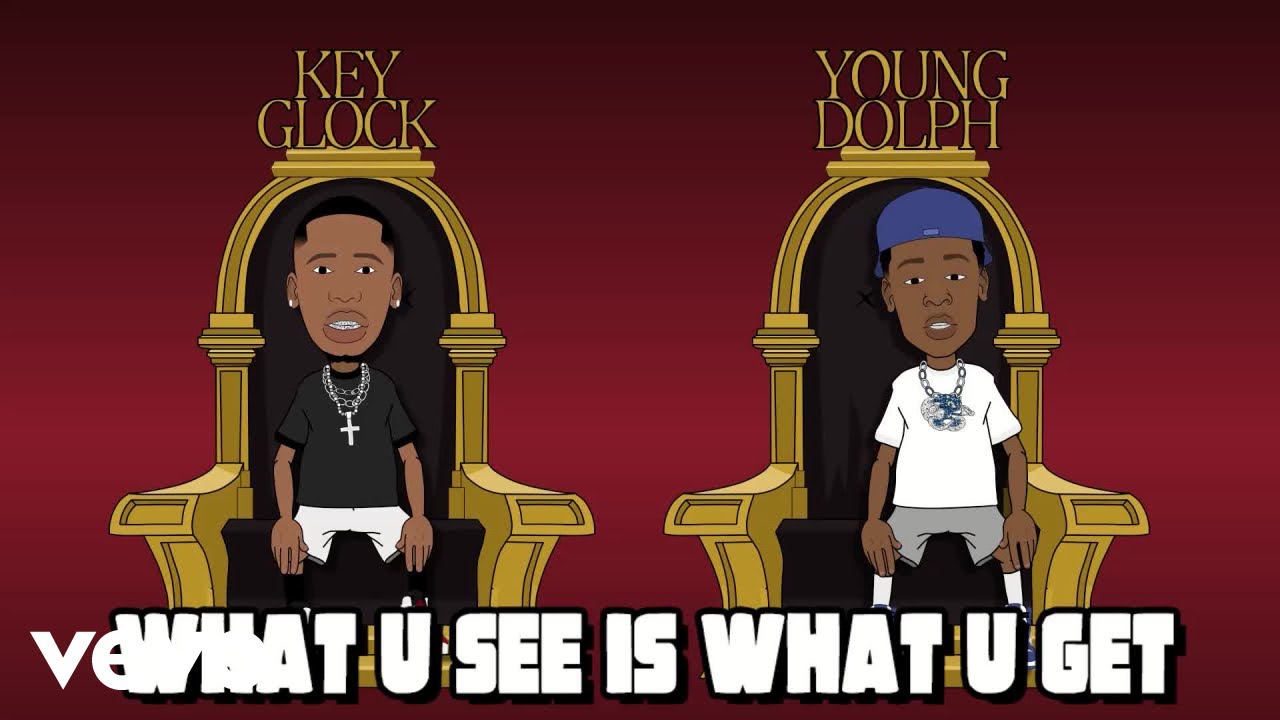 Young Dolph, Key Glock - What u see is what u get (Visualizer)