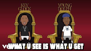 Young Dolph, Key Glock - What u see is what u get (Visualizer)