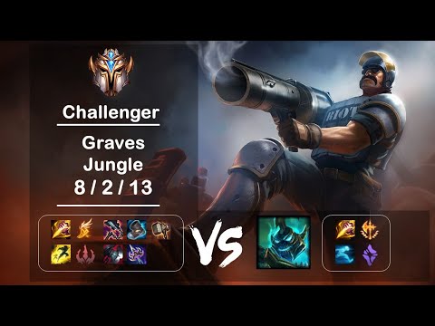 Jungle Graves vs Hecarim KR Challenger Patch 12.20