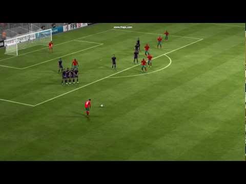 Goal from free kick I Fifa 13