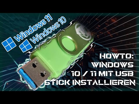 HowTo: Windows 10/11 USB-Installations-Stick erstellen und installieren!