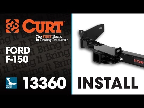 Trailer Hitch Install: CURT 13360 on Ford F-150
