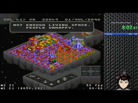 Utopia: The Creation of a Nation Speed Run Antares 3 Scenario All Buildings