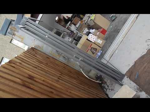 Frameless Glass Curtains - London home with double doors, UK