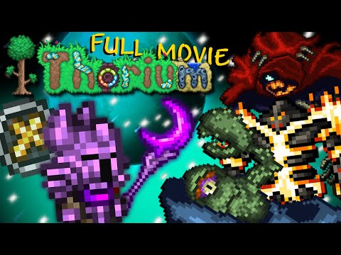 Terraria - THORIUM: The SOLO HEALER CLASS EXPERIENCE! | FULL MOVIE