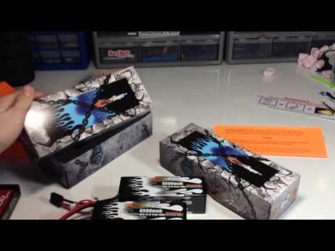 MaxAmps Lipo Batteries Unboxing Review 6500mah 11.1v 150c 3s