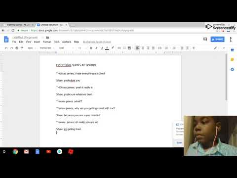 how to create a movie script using google docs