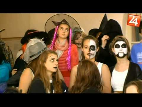 Halloween na gymnáziu v Rožňave