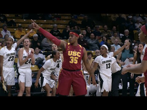Recap: Second half rally helps USC women's basketball to win over Colorado