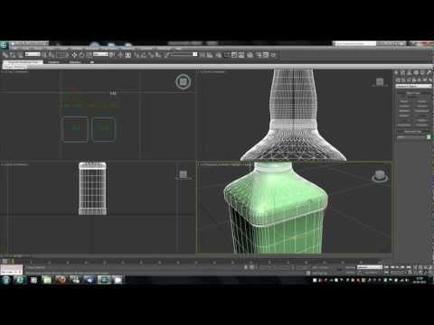 Tutorial Modeling Jack Daniels Bottle 3ds max