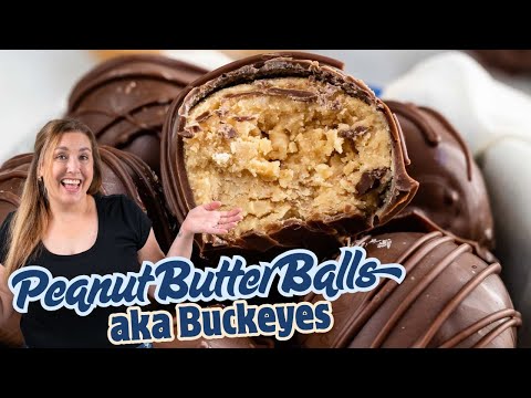 Peanut Butter Balls Buckeyes Recipe