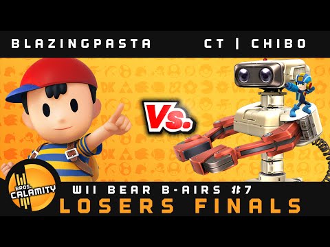 Wii Bear B-Airs #7 - Singles - Losers Finals - Blazing Pasta vs CT | Chibo