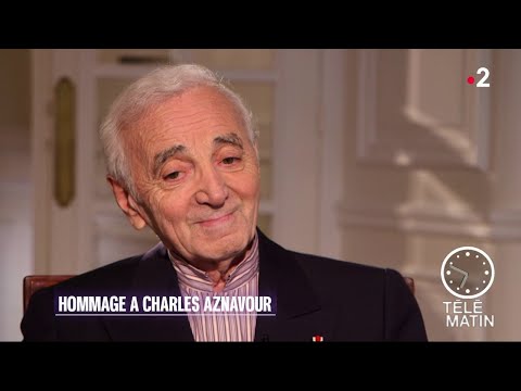 Portrait - Hommage à Aznavour
