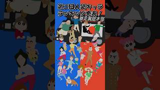 第二回やかましい人気キャラランキング #民主主義 #ランキング #アニメ