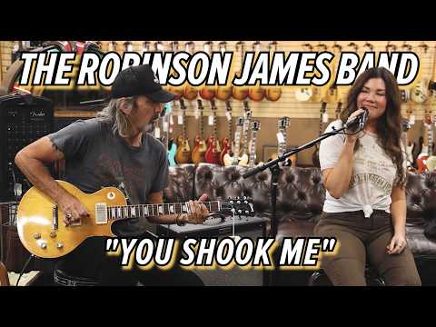 Thumbnail for The Robinson James Band feat. Michael Lemmo - "You Shook Me" by James (band)