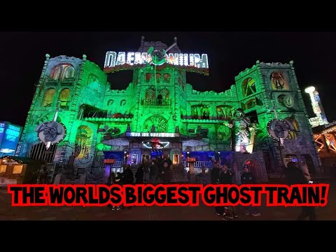 The Worlds BIGGEST Ghost Train! Daemonium - Hyde Park Winter Wonderland 2019