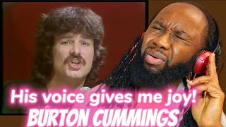 BURTON CUMMINGS - I&#39;m scared REACTION - This guy is one of the greatest voices! first time hearing