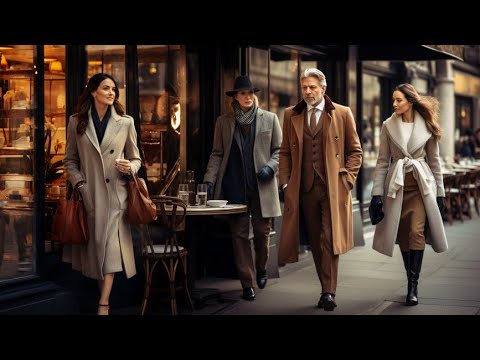 Fall Winter Street Style. Street Fashion. London is getting ready for Christmas.