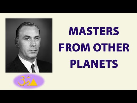 Sanat Kumara and Shamballa; Masters from other planets (1/5)