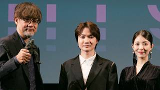 Takashi Yamazaki, Ryunosuke Kamiki, and Minami Hamabe on Godzilla Minus Zero