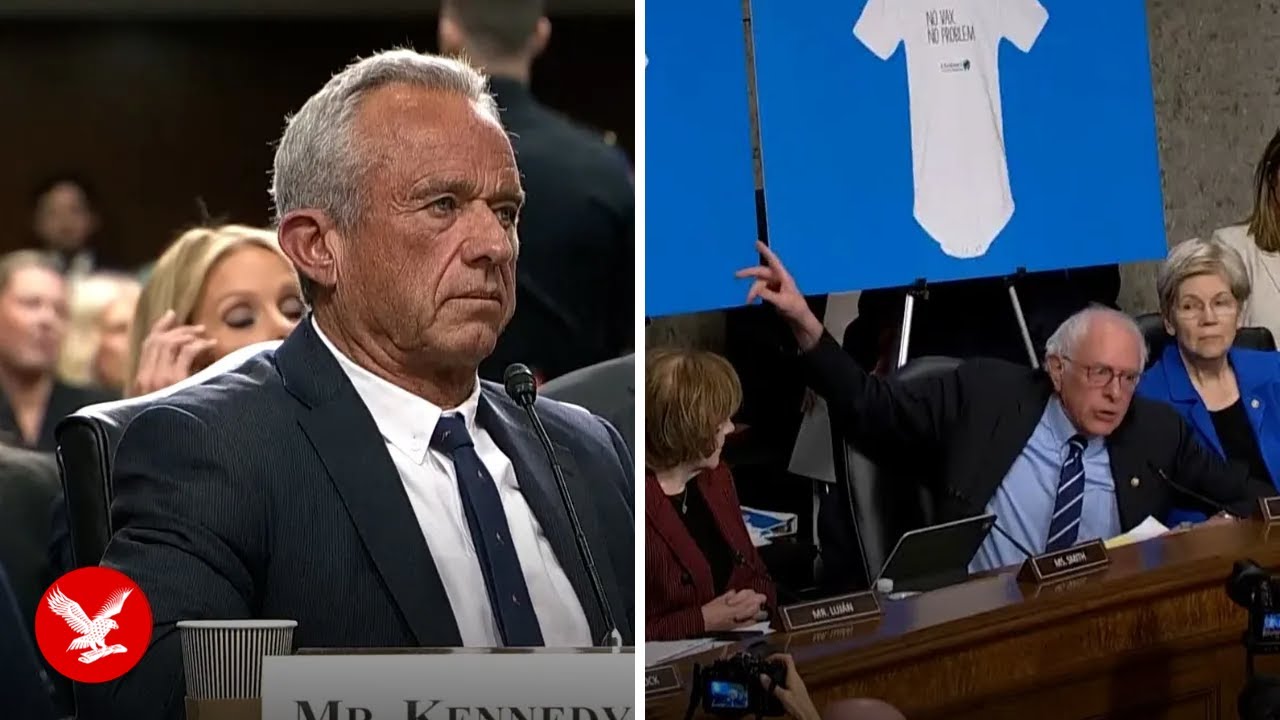 Bernie Sanders grills RFK Jr. over 'unvaxxed' baby clothes