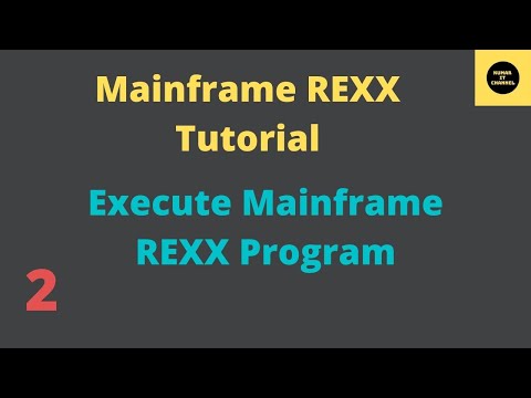 Execute Mainframe REXX Program - Mainframe REXX Tutorial - Part 2