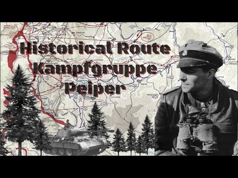 Historische Route Kampfgruppe Peiper - Die Ardennenschlacht Dokumentation