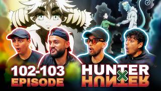 WHO IS THIS GIRL?!! | Hunter x Hunter Episode 102 & 103 | FIRST TIME REACTION