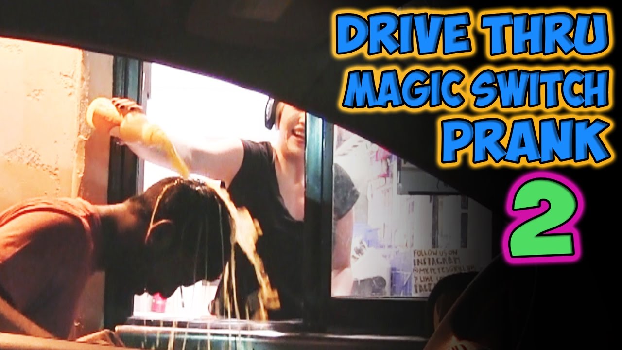 Drive Thru Magic Switch Prank 2